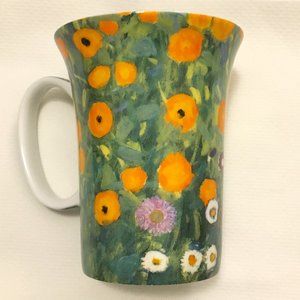 Gustav Klimt's 'Flower Garden' McIntosh Fine Bone China Mug